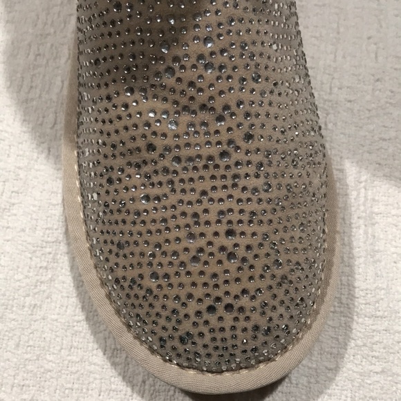 INC INTERNATIONAL CONCEPTS Adrief Cream Bling Booties size 6 - Picture 5 of 8